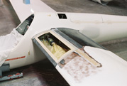 Newly molded wing skins on sailplane repair by Mansberger Aircraft